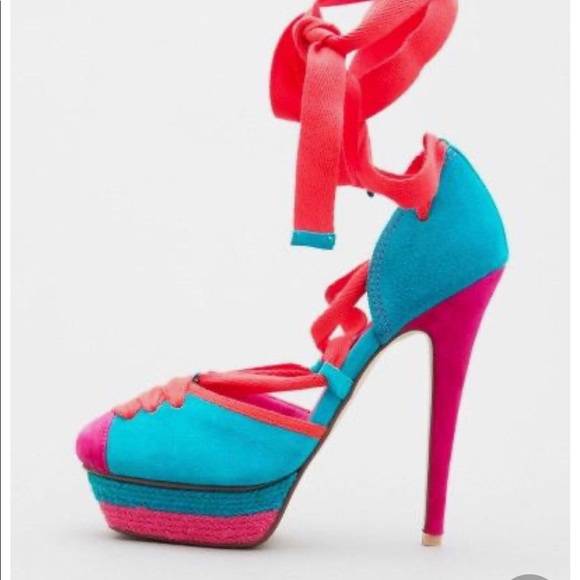 Jeffrey Campbell Monroe Lace up pump - Picture 6 of 14